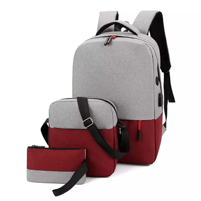BSCI 3 en 1 mochila anti del negocio del hurto del ordenador portátil determinado de la mochila con el puerto del cargador USB