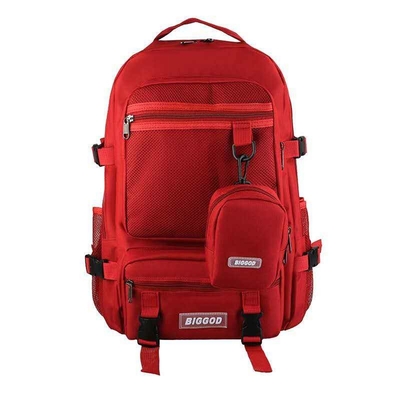 El negocio rojo de BSCI hace excursionismo la mochila casual del viaje de Oxford de la capacidad grande
