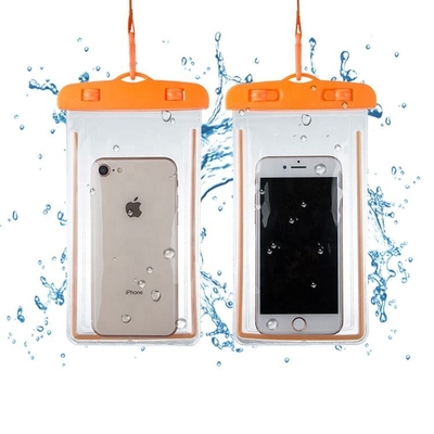 Caja impermeable del teléfono celular con Lanyard Swimming