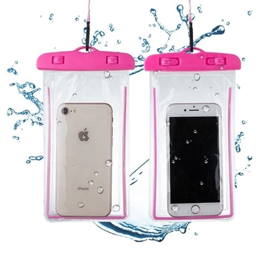 Caja impermeable del teléfono celular con Lanyard Swimming