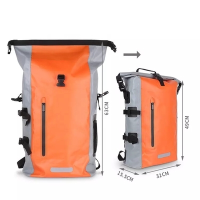 mochila que camina impermeable del PVC 500D que flota el bolso impermeable para BSCI Kayaking