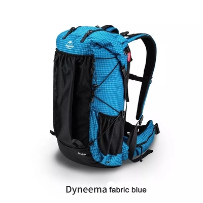 Mochila que camina impermeable negra del ODM mochila de la escalada de 65 litros al aire libre