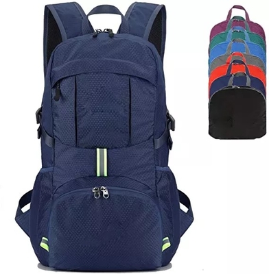 las mujeres 30L impermeabilizan caminar la mochila plegable ultraligera del viaje de la mochila 0.1kg