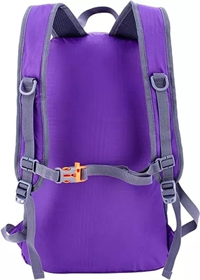 Prenda impermeable plegable roja de la mochila del equipo de la montaña de la mochila 35L de BSCI que camina