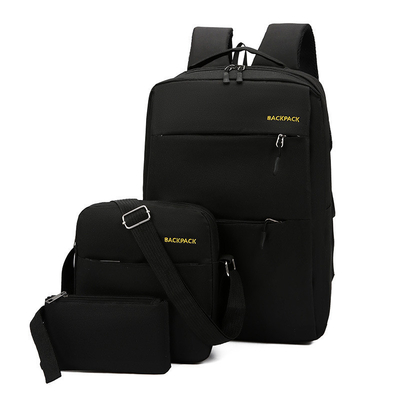 La mochila de la carga por USB de 1,47 pulgadas fija 3 en 1 mochila impermeable de Oxford del ordenador