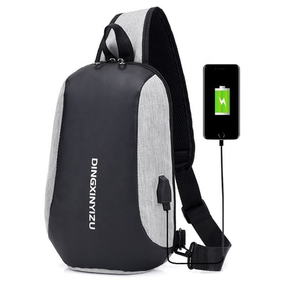 cruz de nylon del pecho de la honda del ODM del bolso de la honda del negro 4.2L - prenda impermeable multifuncional de la bolsa para transportar cadáveres