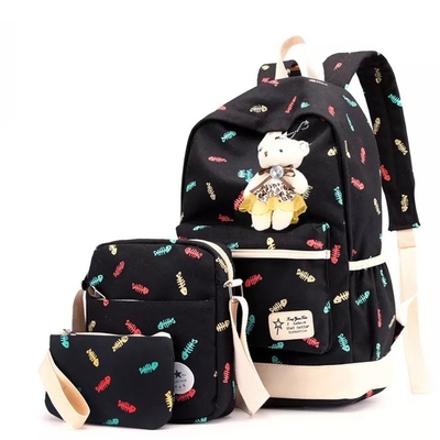 La mochila de la escuela fija para los bolsos durables del viaje de las mujeres de la muchacha que el ordenador portátil hace excursionismo al por mayor