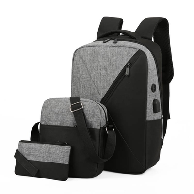 La mochila del ordenador de Oxford fija 3 en 1 sistema unisex de la mochila del ordenador portátil