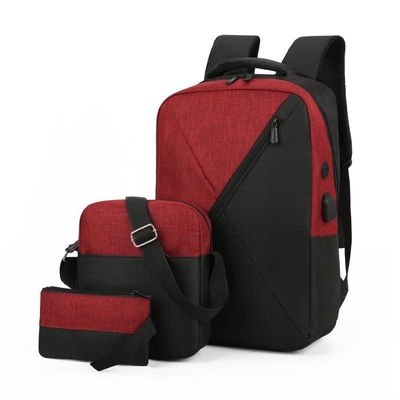 La mochila del ordenador de Oxford fija 3 en 1 sistema unisex de la mochila del ordenador portátil