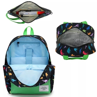 Los niños hacen excursionismo el bolso del almuerzo fijan bolsos de escuela del viaje 2022 de Dinosaur New Arrival del estudiante del muchacho
