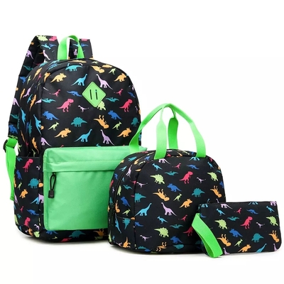 Los niños hacen excursionismo el bolso del almuerzo fijan bolsos de escuela del viaje 2022 de Dinosaur New Arrival del estudiante del muchacho