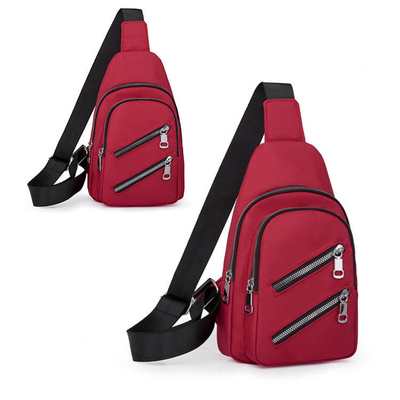 9,7&quot; cruz multi del bolsillo - bolso USB de la honda del hombro del paño uno de Oxford del bolso de la honda del cuerpo
