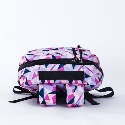 La mochila de nylon del ordenador portátil de las señoras fijó el bolso de escuela impermeable de 3 pedazos