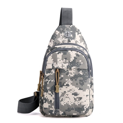 Cruz multifuncional - bolso BSCI unisex de la honda del camuflaje de la tela del nilón del bolso de la honda del cuerpo