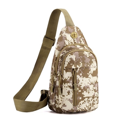 Cruz multifuncional - bolso BSCI unisex de la honda del camuflaje de la tela del nilón del bolso de la honda del cuerpo