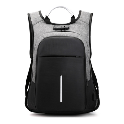 Bolso anti los 38cm viaje del ordenador portátil del hurto de la oficina BSCI y mochilas del ocio