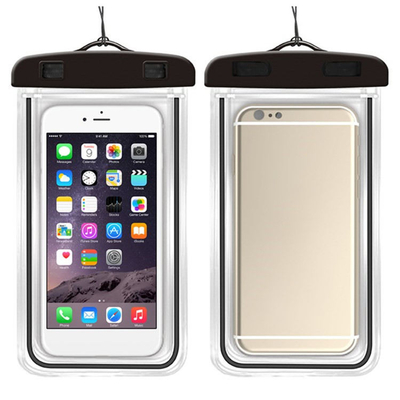 Bolso seco del teléfono universal móvil impermeable de la bolsa del PVC para los accesorios del teléfono