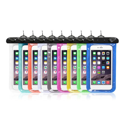 Bolso seco del teléfono universal móvil impermeable de la bolsa del PVC para los accesorios del teléfono