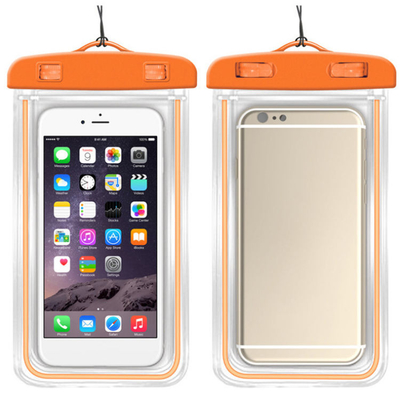 Bolso seco del teléfono universal móvil impermeable de la bolsa del PVC para los accesorios del teléfono