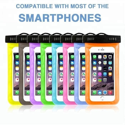 Cubierta impermeable universal de la caja del teléfono del ODM de TPU de la bolsa impermeable del teléfono celular