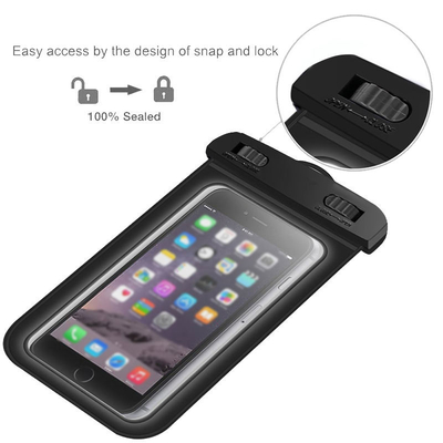 Cubierta impermeable universal de la caja del teléfono del ODM de TPU de la bolsa impermeable del teléfono celular