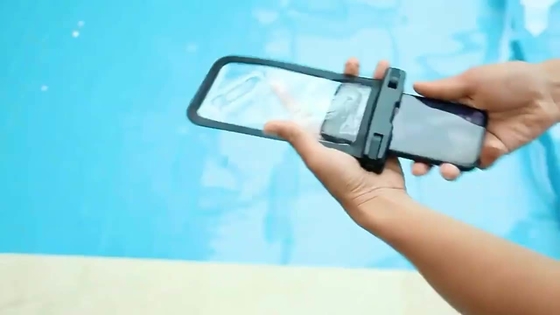 Bolso flotante universal de la caja impermeable del teléfono de Lanyard Waterproof Cell Phone Pouch
