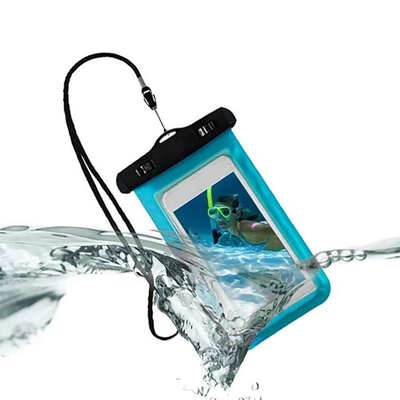 Bolso flotante universal de la caja impermeable del teléfono de Lanyard Waterproof Cell Phone Pouch