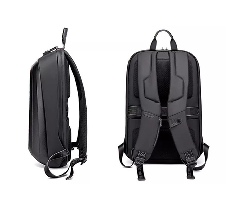 Mochila de EVA Hard Case Waterproof Business con poliéster del puerto de la carga por USB