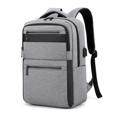 El ordenador portátil del negocio de 15,6 pulgadas hace excursionismo la mochila impermeable del viaje con Usb 28*16*42 cm