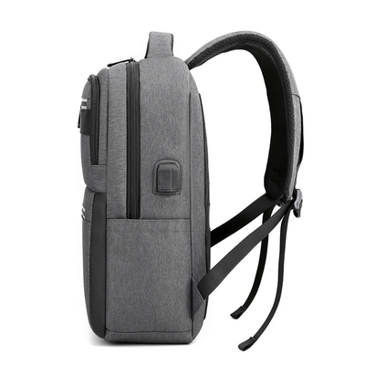 El ordenador portátil del negocio de 15,6 pulgadas hace excursionismo la mochila impermeable del viaje con Usb 28*16*42 cm