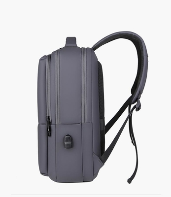 Mochila anti impermeable casual del ordenador portátil del hurto del poliéster los 0.44m del bolso del ordenador portátil del ODM