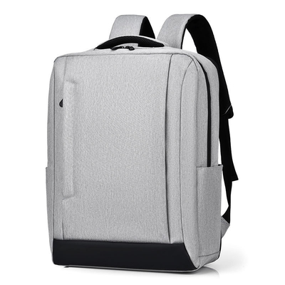 Mochila ligera del ordenador portátil de Gray Business Laptop Backpack Nylon de 11,8 pulgadas