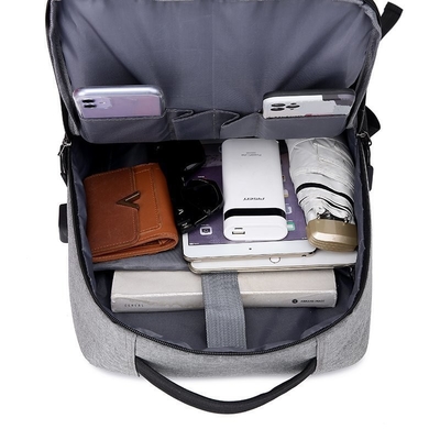 Ordenador portátil de la mochila del viaje de negocios de 15,6 pulgadas con el USB