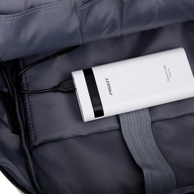 Ordenador portátil de la mochila del viaje de negocios de 15,6 pulgadas con el USB