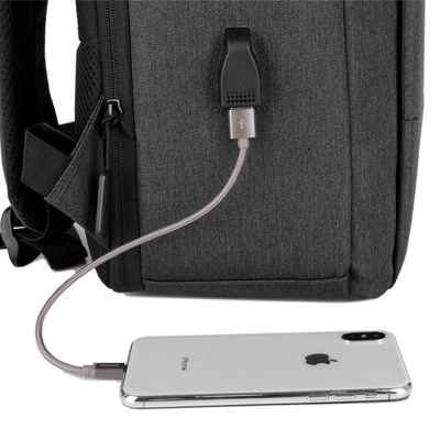 Hurto anti de la mochila del ordenador portátil de la indumentaria de oficina informal de la moda