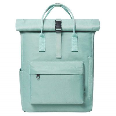 Mochila de encargo del ordenador portátil de Logo Waterproof Rolltop Bag los 40cm Rolltop de la lona