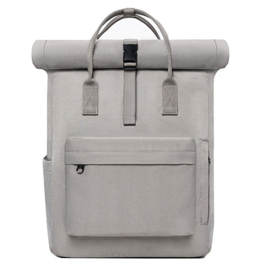 Mochila de encargo del ordenador portátil de Logo Waterproof Rolltop Bag los 40cm Rolltop de la lona