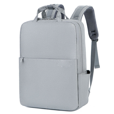 mochilas de la mochila del viaje de Lap Top Ruck Sack Black del estudiante de los 41cm con el USB al aire libre