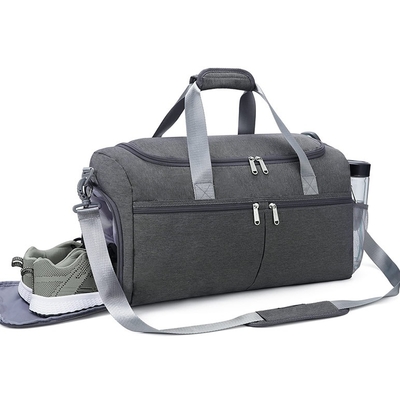 18&quot; petate anti del bolso del viaje del hurto del gimnasio con el bolsillo mojado del compartimiento del zapato