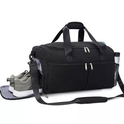 18&quot; petate anti del bolso del viaje del hurto del gimnasio con el bolsillo mojado del compartimiento del zapato