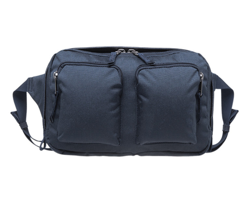 Bolso de encargo de lujo Fanny Pack Waist Pouch Bag de la correa de los azules marinos para las señoras