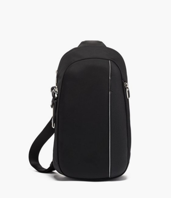 Cruz elegante negra del hombro de la bolsa del bolso de la cintura - bolso del pecho del cuerpo para la prenda impermeable del gimnasio del viaje
