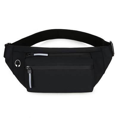 Mujeres de encargo del OEM Logo Running Belt Waist Bag de la cintura de la bolsa impermeable al aire libre del bolso