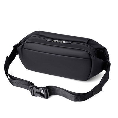 El bolso impermeable Fanny Pack Waist Pouch Bag de la correa de la moda para los hombres cruza - el cuerpo