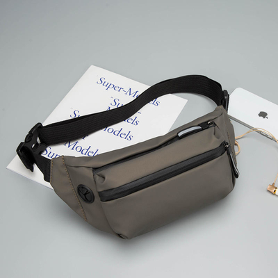 El múltiplo embolsa la bolsa unisex Fanny Pack del viaje del bolso de la correa de cintura de la cintura de la bolsa de nylon del bolso