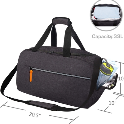 Poliéster impermeable ligero del bolso del hurto del bolso anti llano simple del viaje