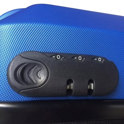 La cremallera doble TSA del viaje del ABS del equipaje de Hardside de la maleta impermeable de la carretilla cierra 4 ruedas del hilandero