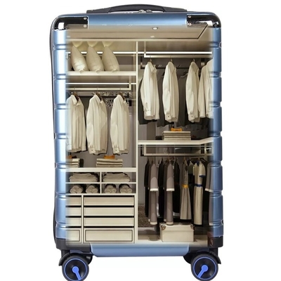 Rueda de encargo de Logo Suitcase Trolley Case Universal del equipaje del viaje de la prenda impermeable de la contraseña de 20 pulgadas