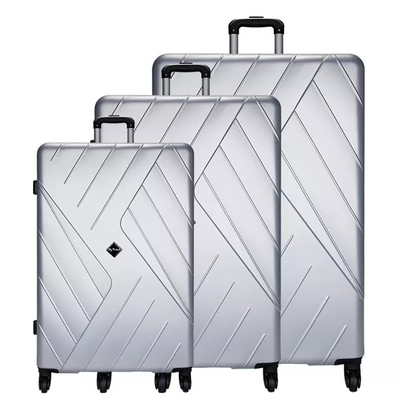 El equipaje impermeable de encargo del viaje fija el ABS accesorio Shell Trolley Suitcase dura