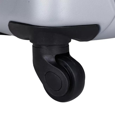El equipaje impermeable de encargo del viaje fija el ABS accesorio Shell Trolley Suitcase dura
